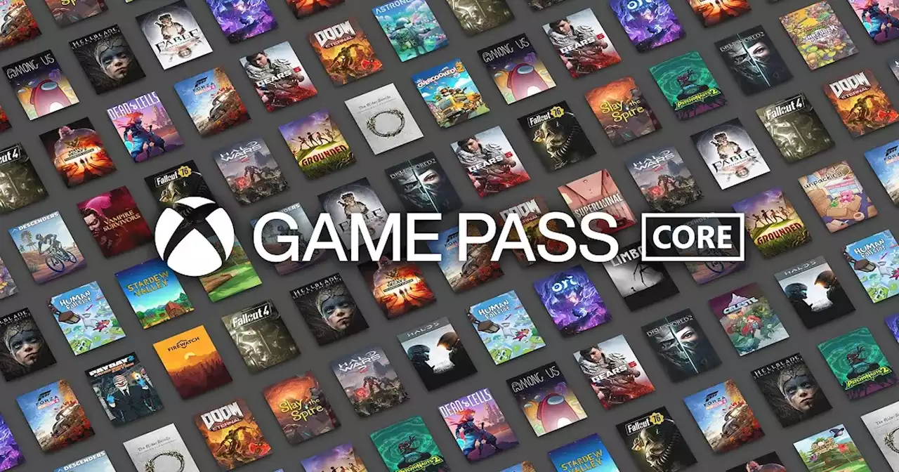 Xbox Game Pass Core Full Game List Revealed