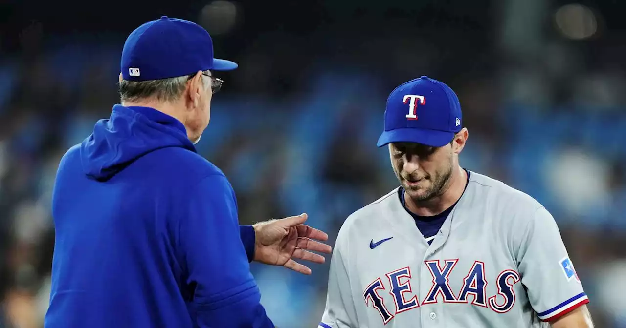 Max Scherzer’s injury adds to list of Rangers stars who’ve missed time this season