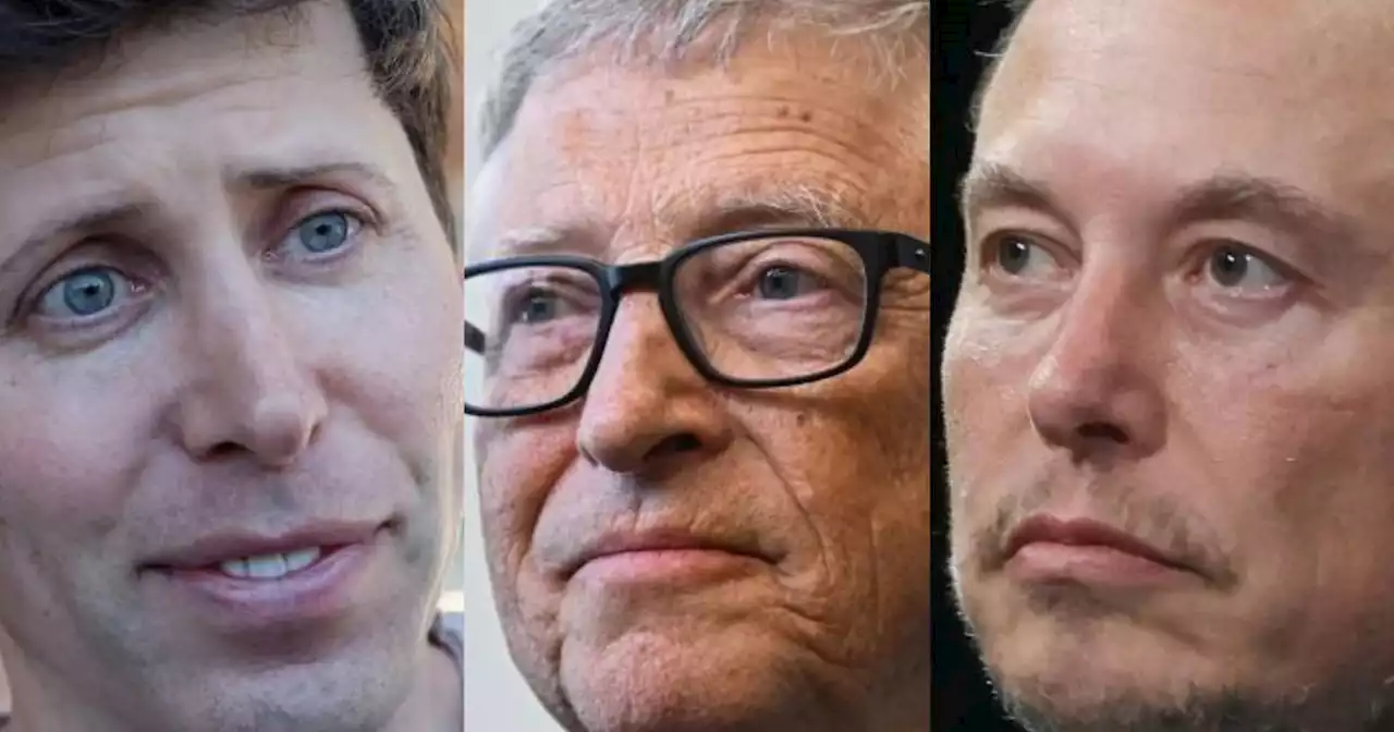 Bill Gates, Elon Musk y Sam Altman juntos: se reunieron para regular la IA en EE.UU. y esto sucedió