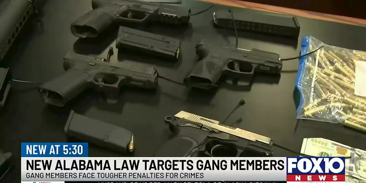 Alabama’s new gang prevention law now in effect