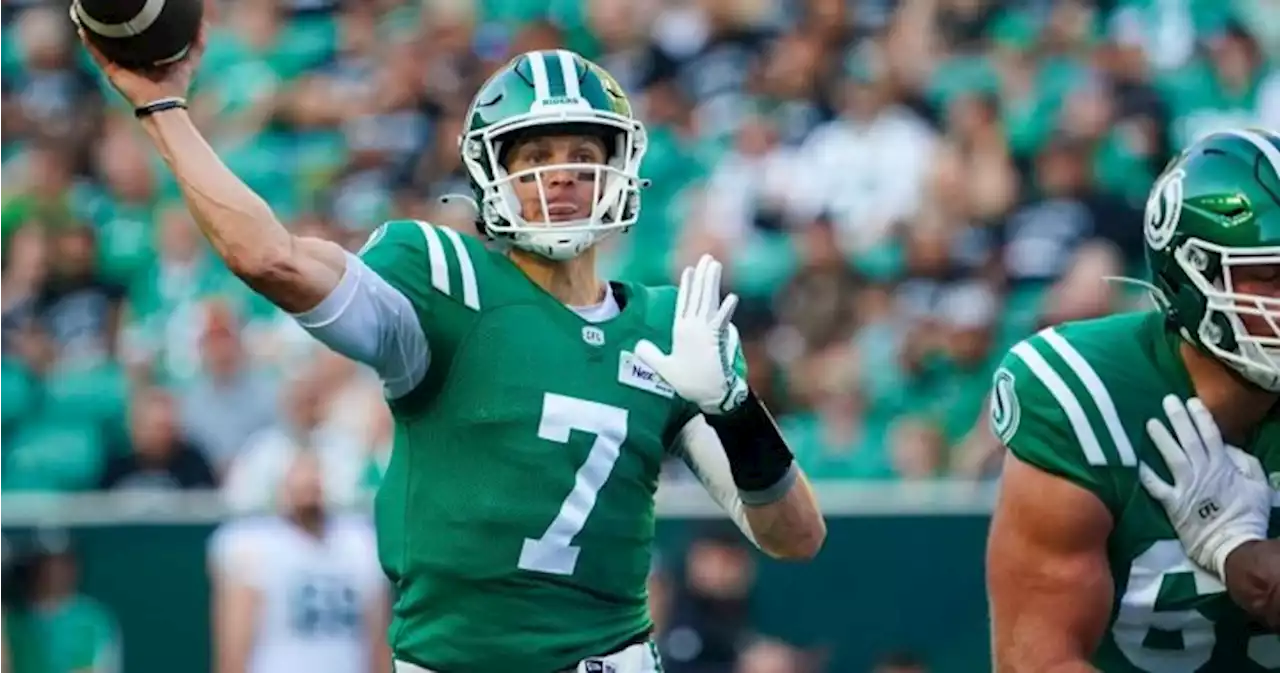 Saskatchewan Roughriders QB Trevor Harris could return to the field this season