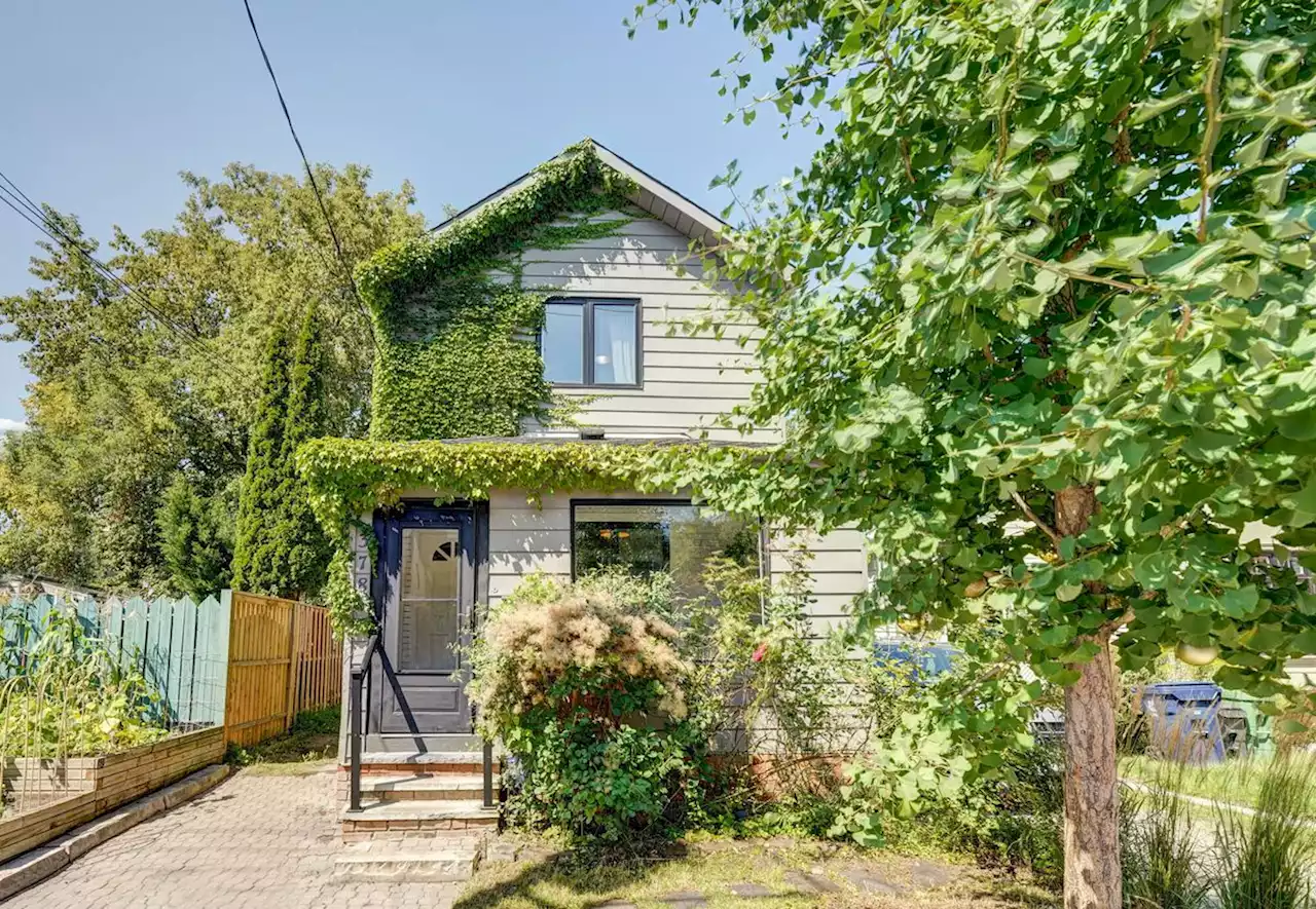 Family-friendly home comes with a hand-built backyard office