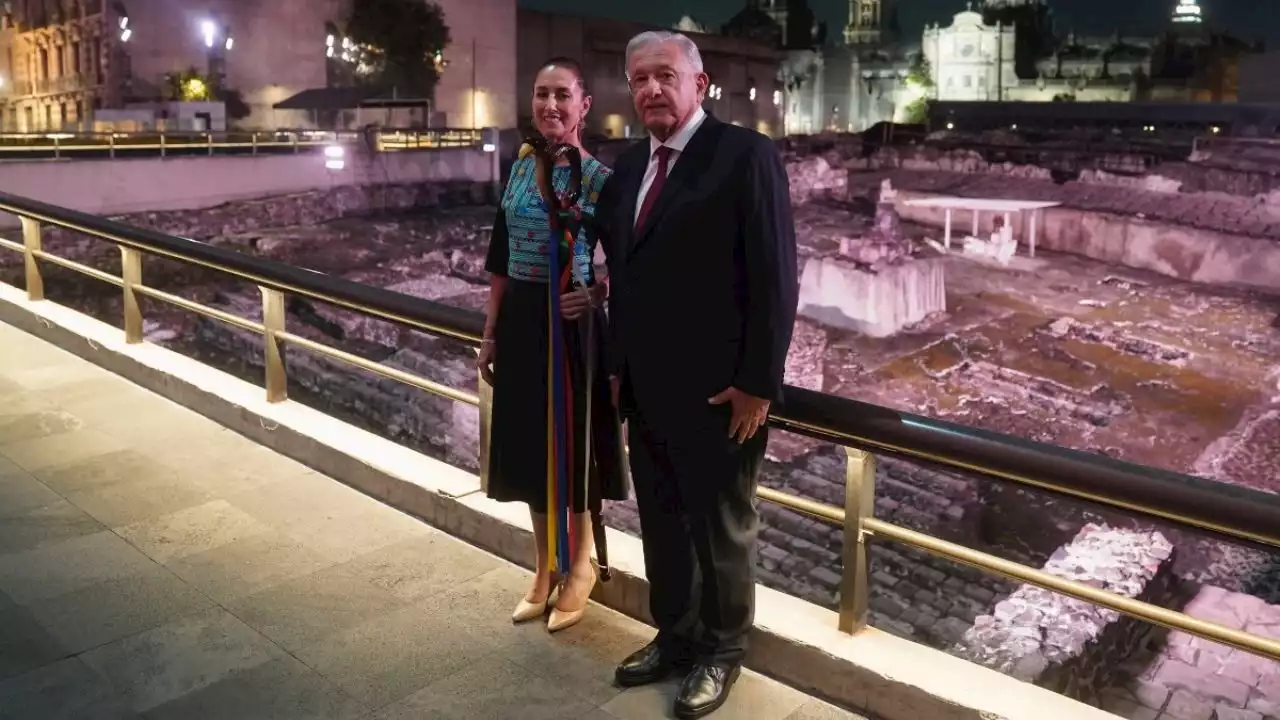 'Claudia Sheinbaum es excepcional y extraordinaria', afirma AMLO