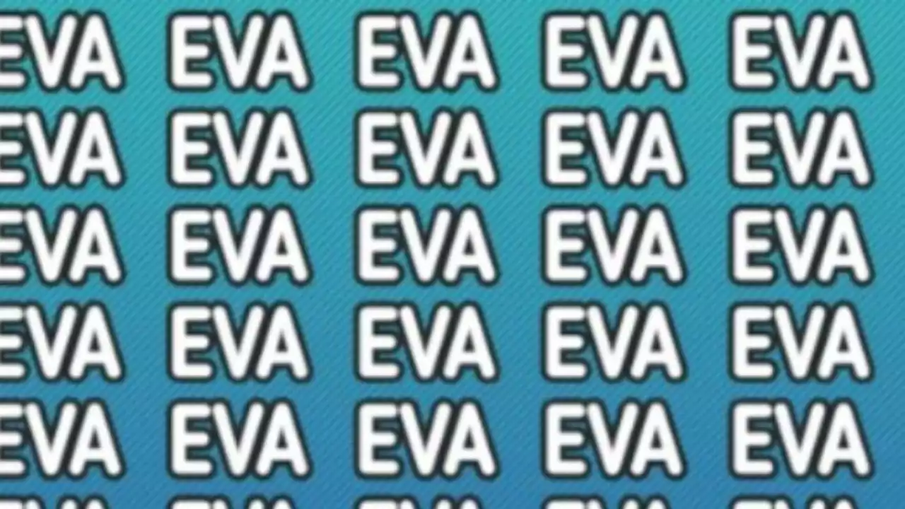 Sólo una mente muy brillante puede encontrar la palabra ‘AVE’ en solo 5 segundos