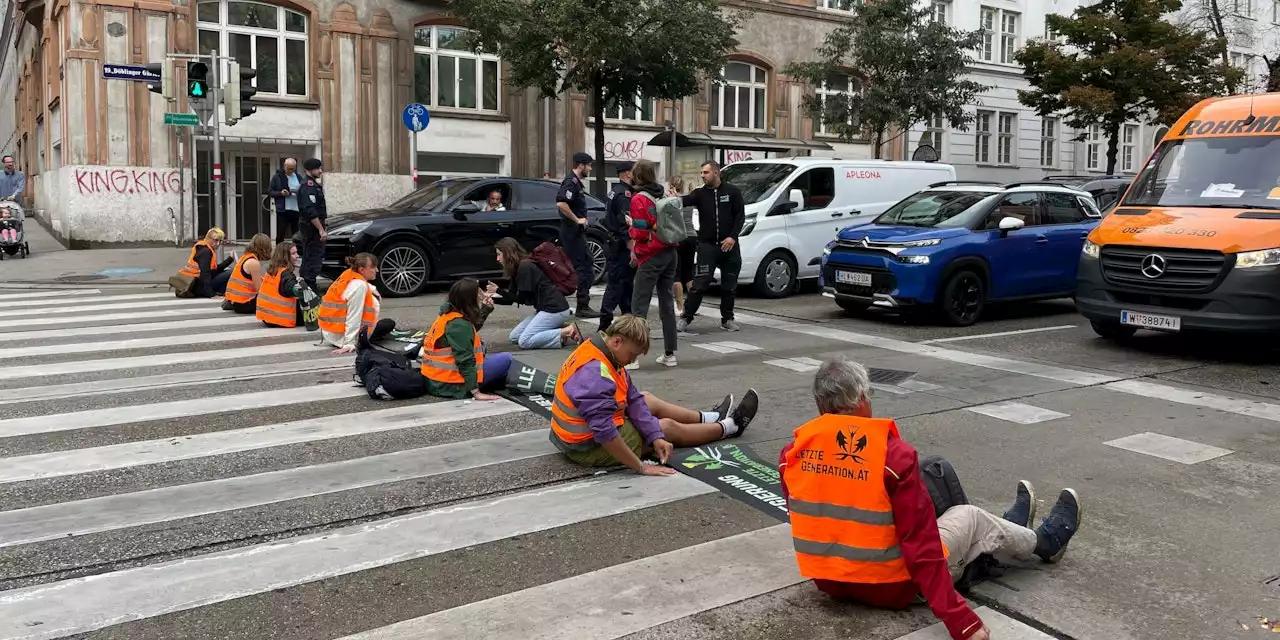Mehrfach-Attacke! Klima-Kleber schlagen in Wien zu