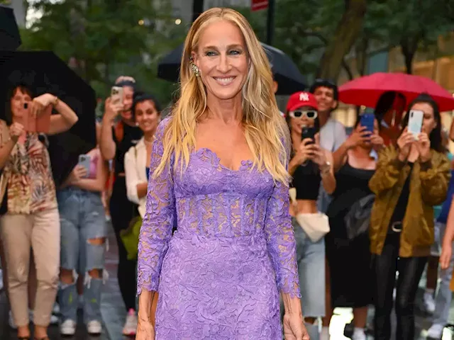 Sarah Jessica Parker Is Supreme in Green at Kensington Palace Party
