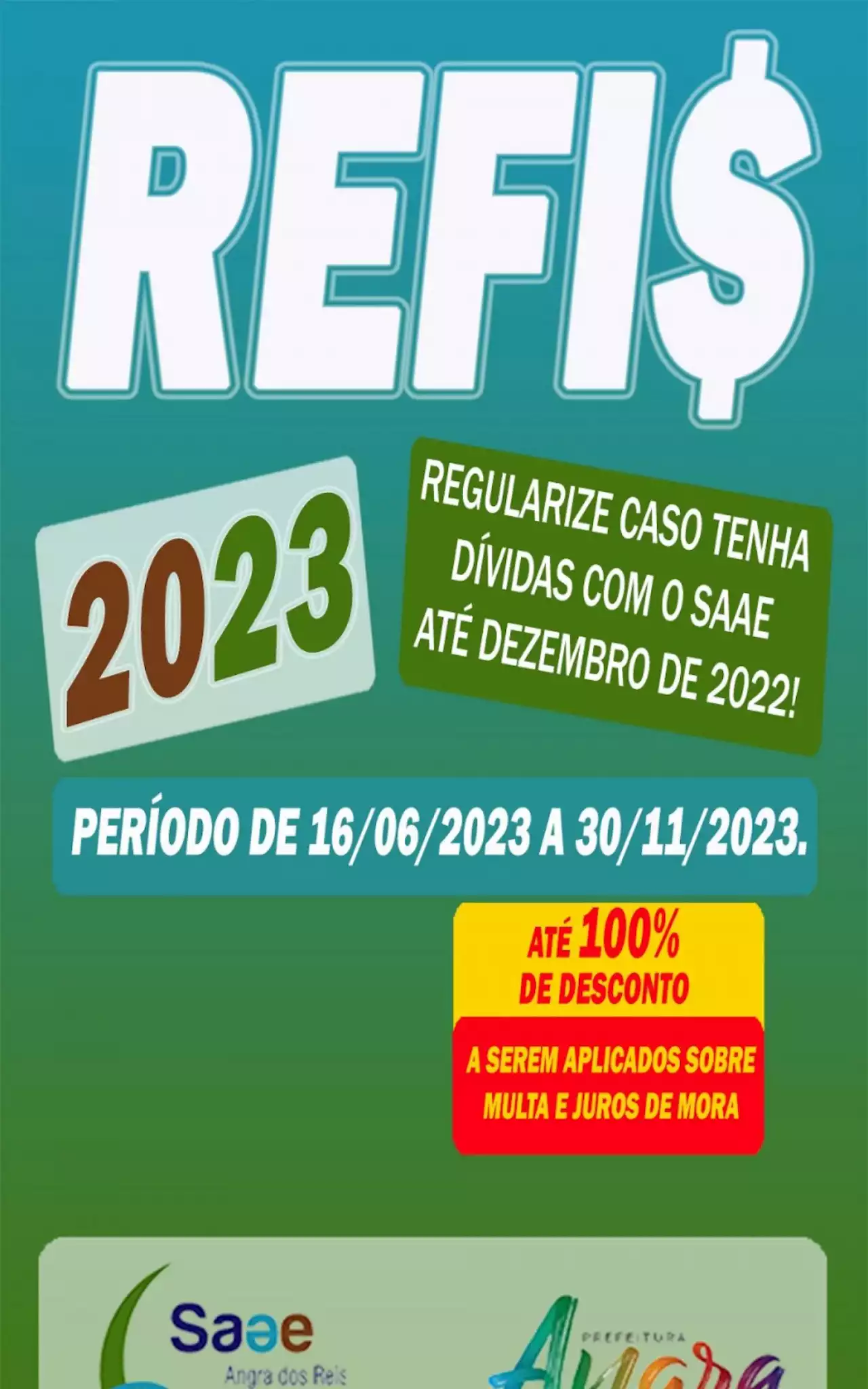 Saae de Angra está com programa de refinanciamento | Angra dos Reis