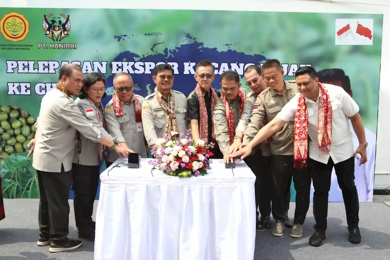 Ekspor Seribu Ton Kacang Hijau ke China, Mentan SYL: Bukti Tangguhnya Pertanian Indonesia