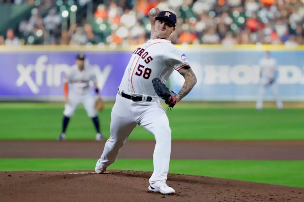 Noda’s 1-out single in 9th ends no-hit bid, Astros win 6-2 and send Athletics to 100th loss