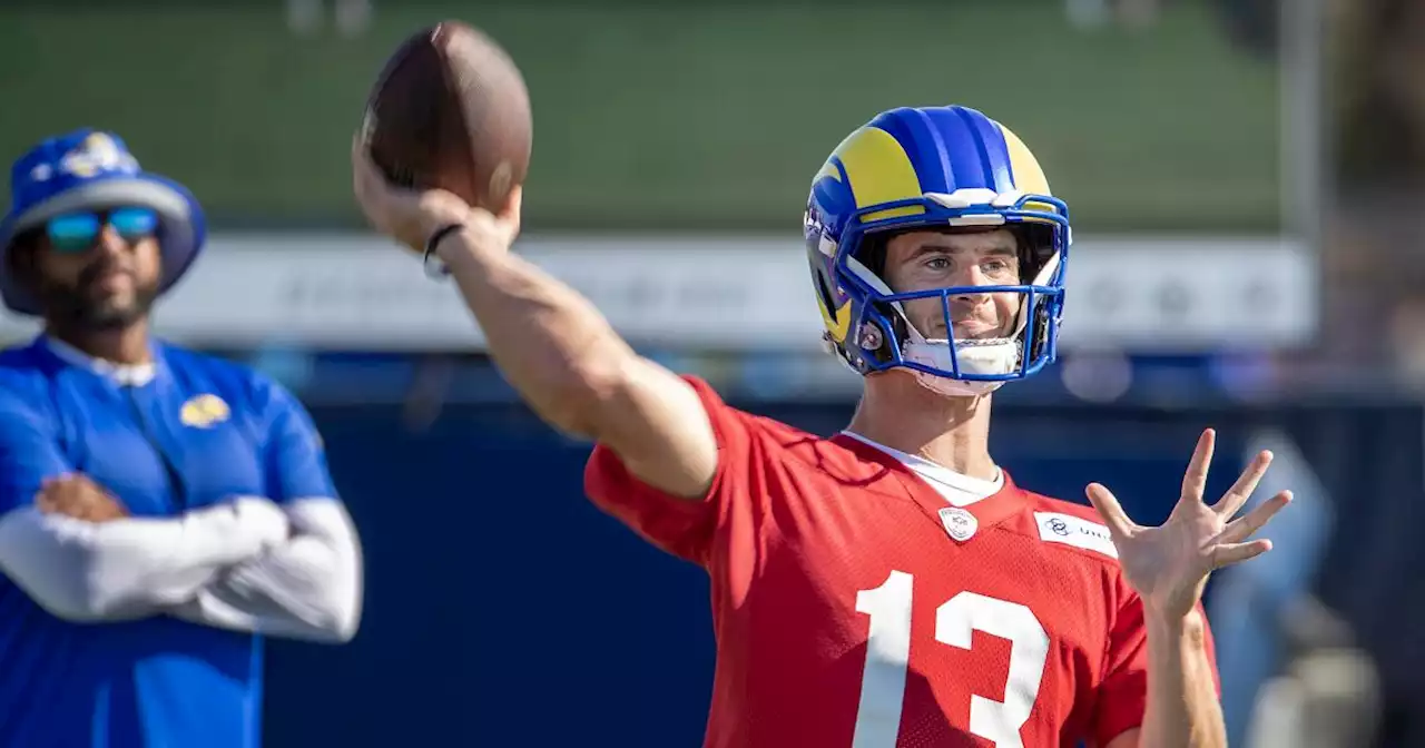 Rams place rookie QB Stetson Bennett on non-football injury list