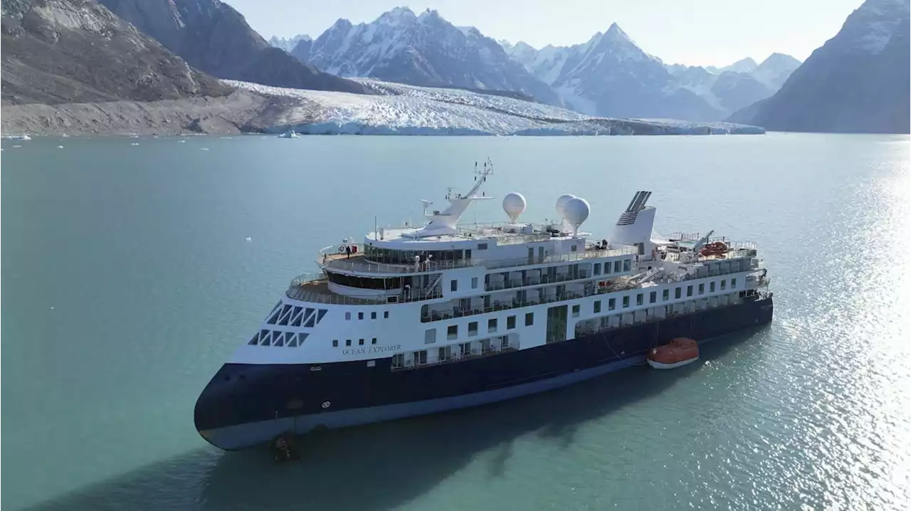 Covid cases reported on luxury cruise ship that ran aground off Greenland