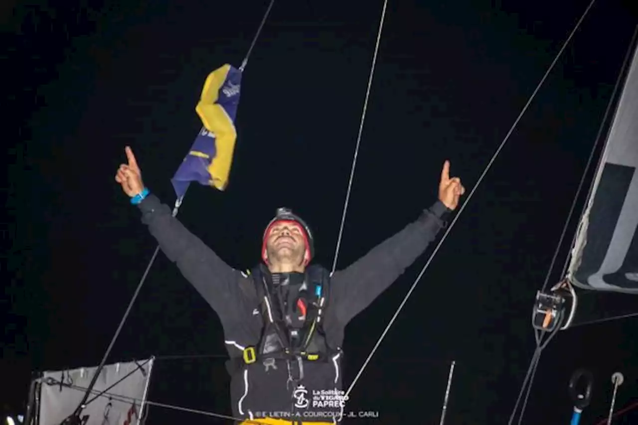 Corentin Horeau vainqueur de la Solitaire du Figaro