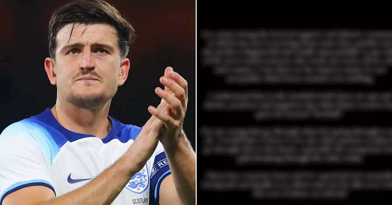 Maguire's mother responds to criticism of Man United star with emotional message