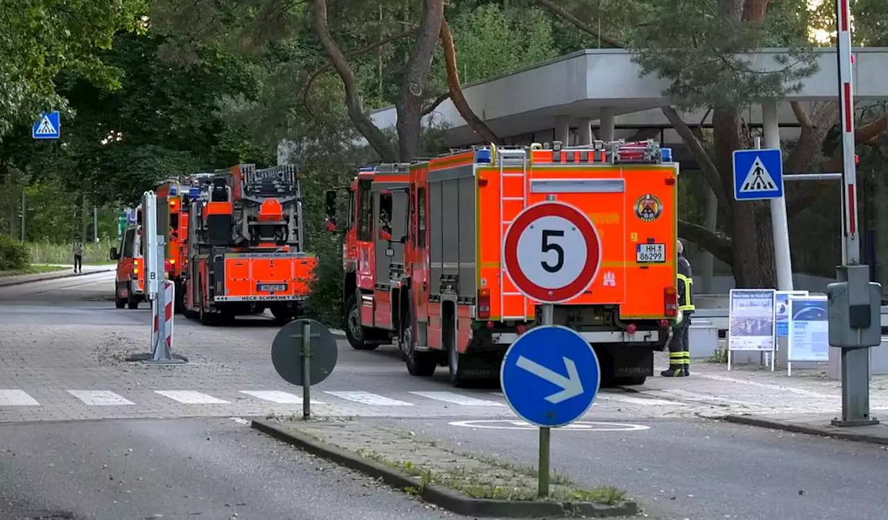 Großeinsatz in Hamburg: Feueralarm in Forschungs-Institut