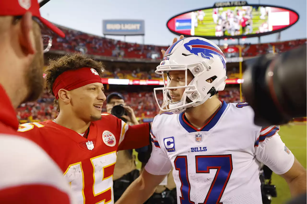 Josh Allen can improve by imitating Patrick Mahomes' brain, not his arm