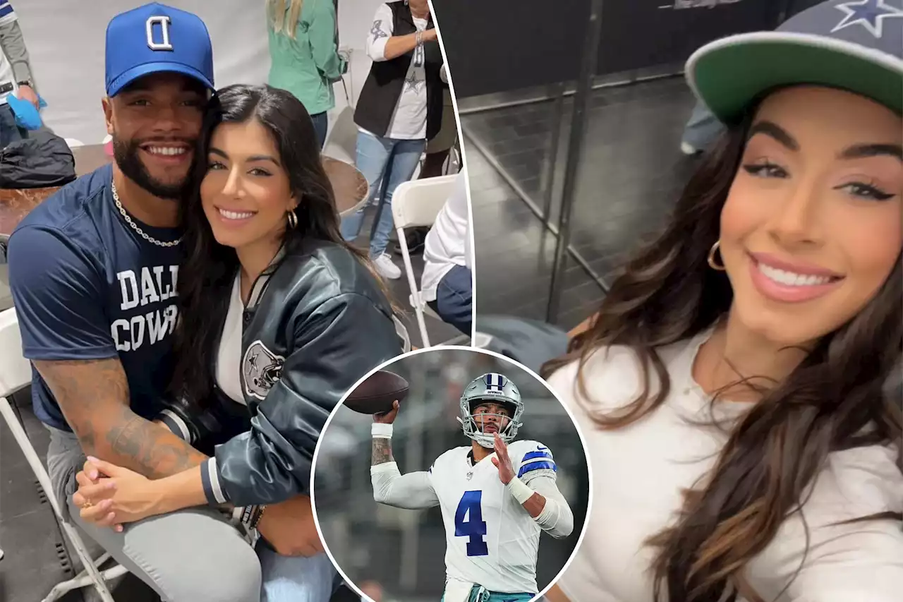 Dak Prescott cozies up with rumored new girlfriend after Cowboys opener