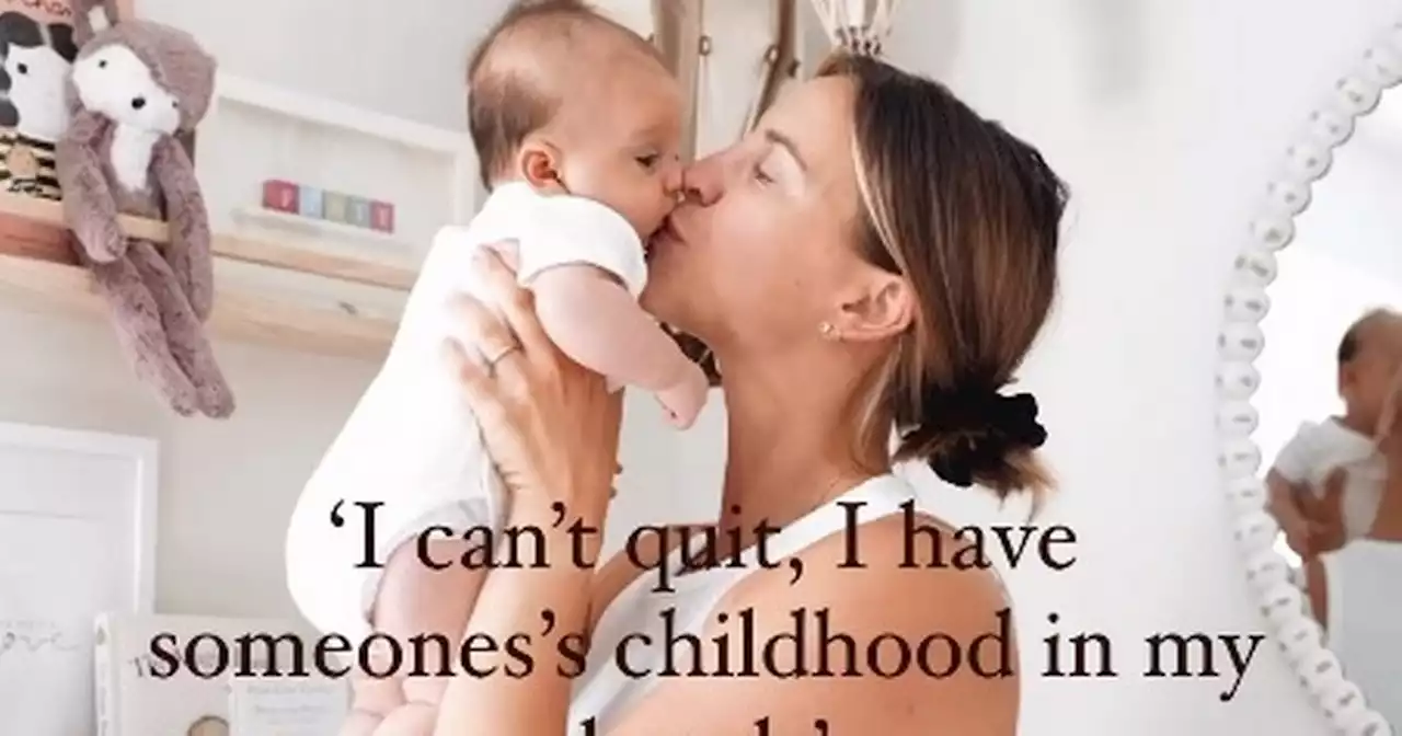 Ferne McCann says 'I can't quit' as she shares update on life with baby Finty