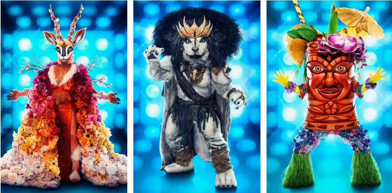 More costumes revealed for season 10 of ‘The Masked Singer’: See Tiki, Royal Hen, Gazelle