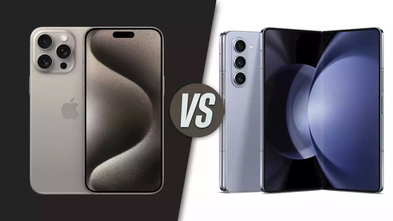 iPhone 15 Pro Max vs Galaxy Z Fold 5: Main differences