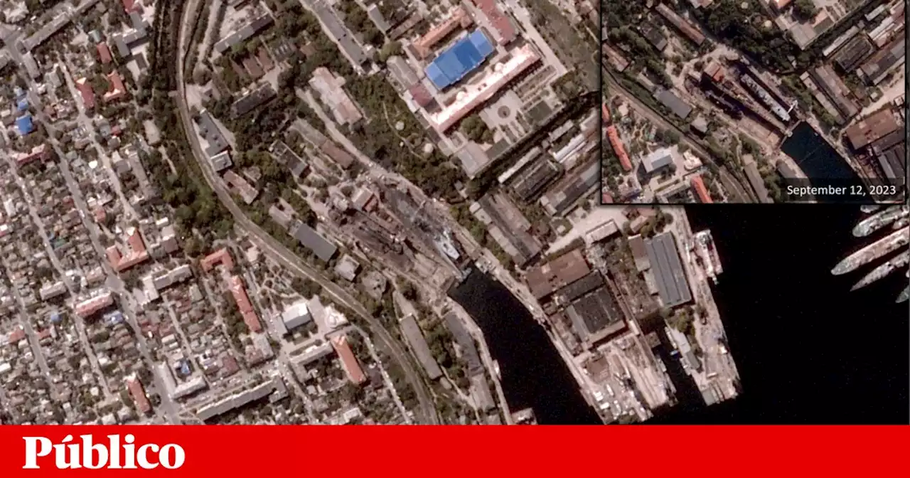 Ataque ucraniano a porto da Crimeia terá destruído dois navios russos