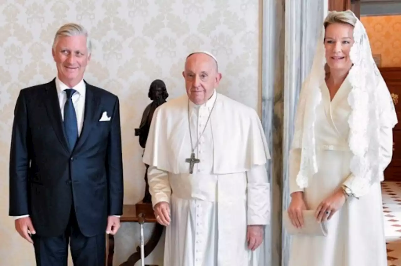 Le roi Philippe et la reine Mathilde reçus par le pape François