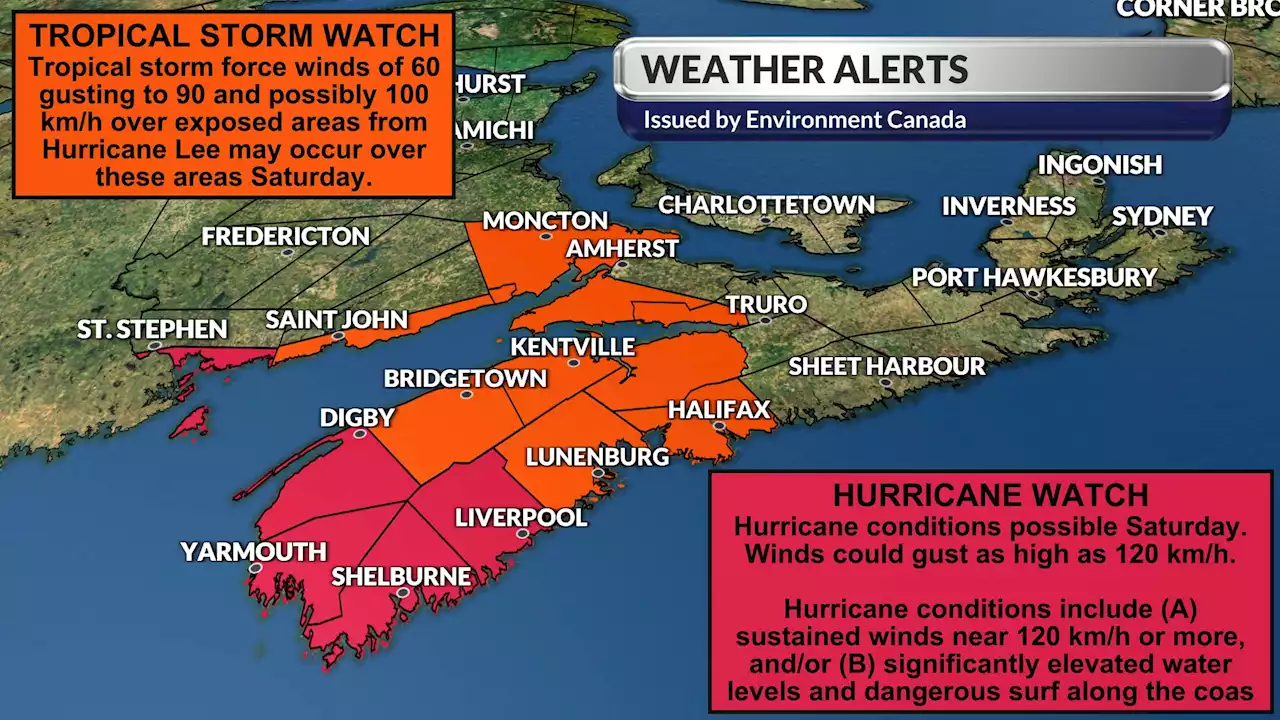 STORM WATCH: Lee expected to land Saturday morning in Cape Breton