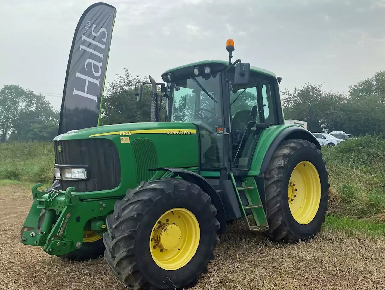 Tractors sell for up to £65,000 at farm dispersal near Shrewsbury