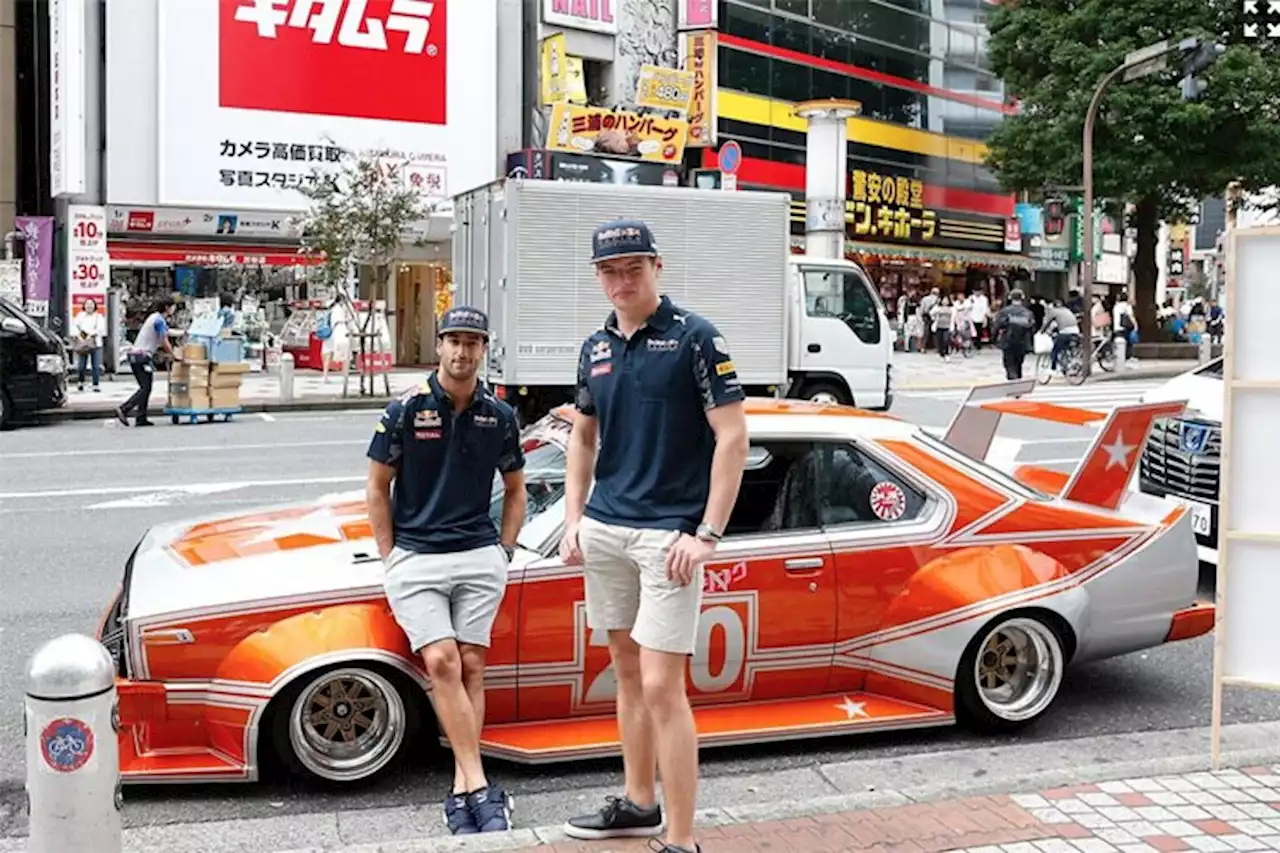 Daniel Ricciardo, Max Verstappen: Fans in Japan crazy