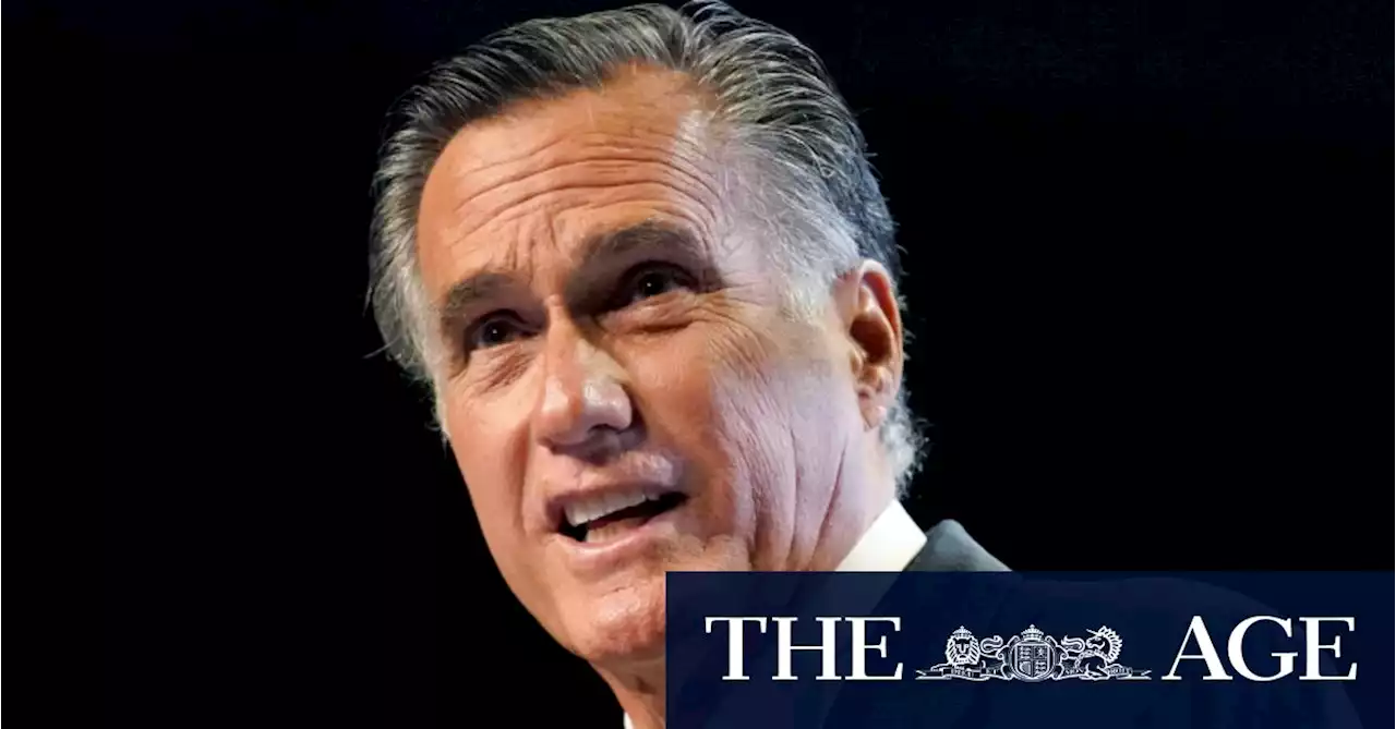 Talking ’bout his generation: Mitt Romney quits