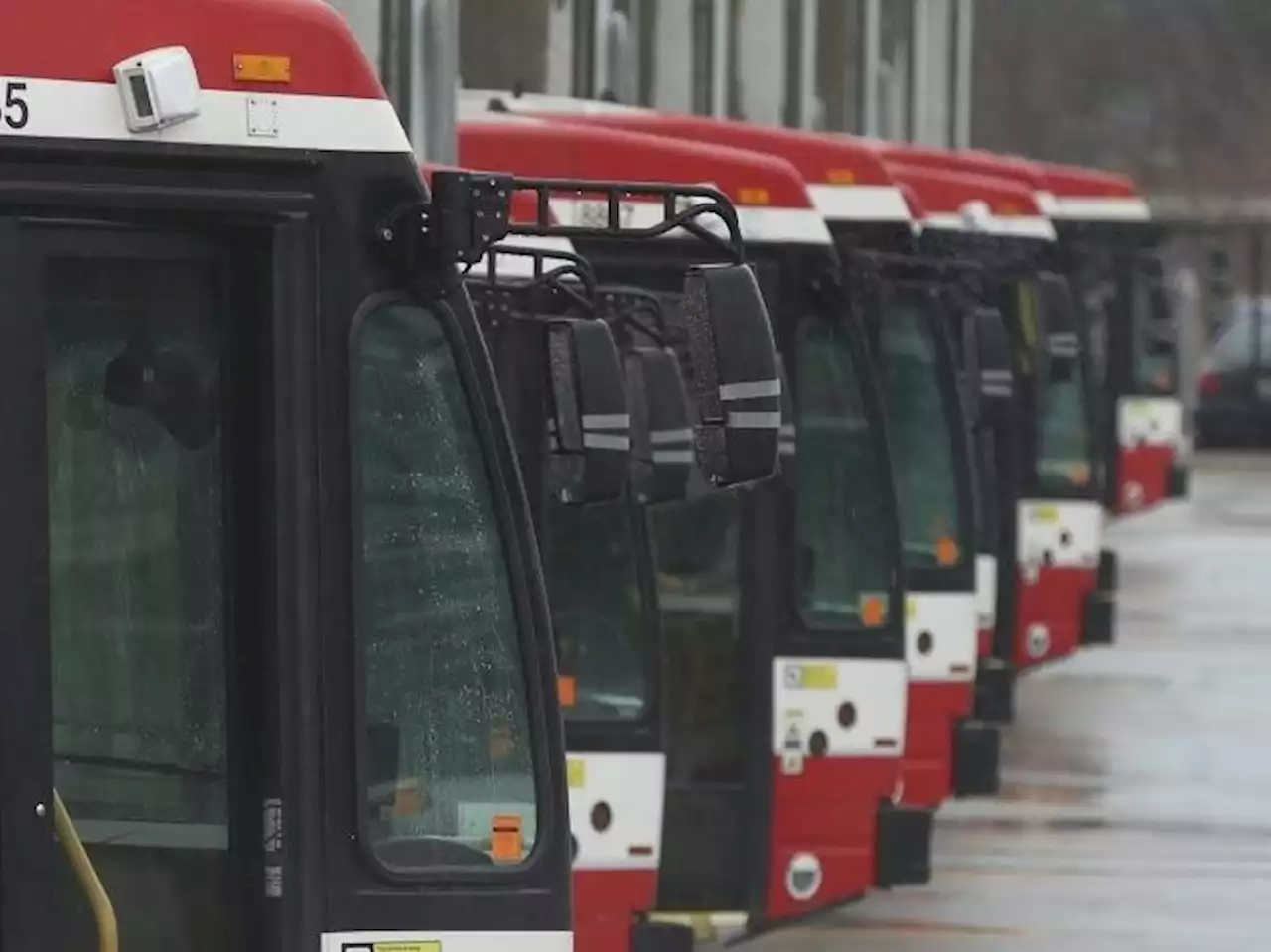 Man sought after TTC bus passenger hit with brick