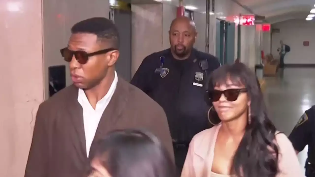 Jonathan Majors in Court For Assault Case, Meagan Good by His Side