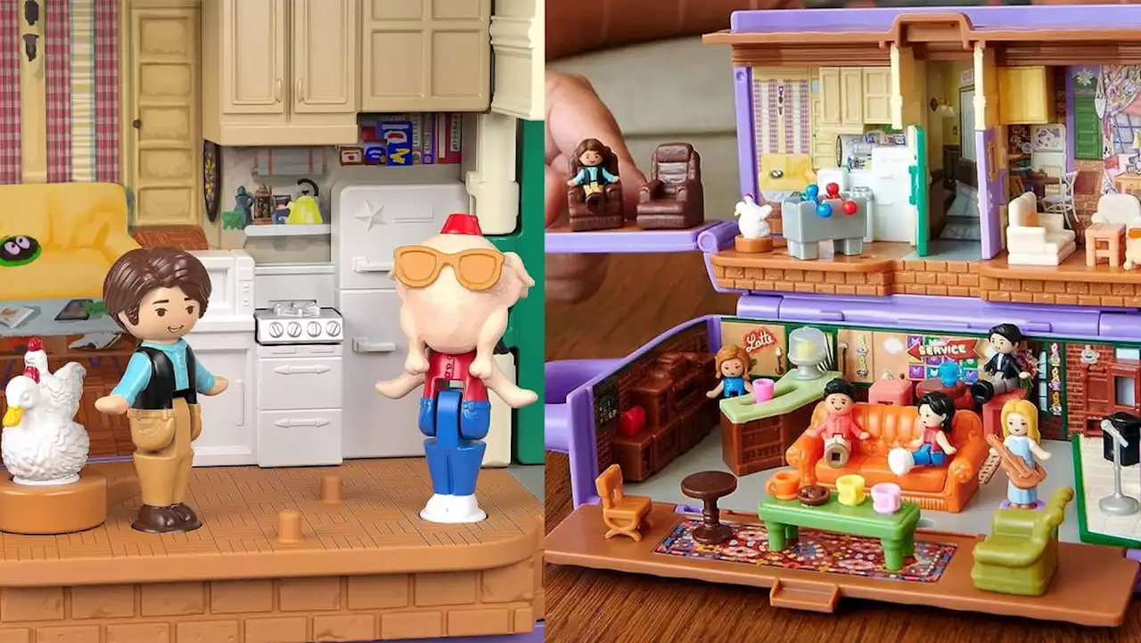 The Collector’s Polly Pocket and ‘Friends’ collab is finally in Singapore; has Central Perk, Thanksgiving turkey and other iconic scenes