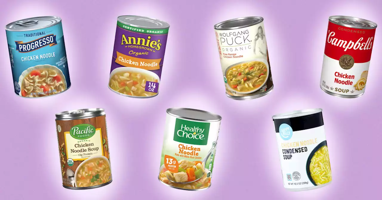 I tried 7 canned chicken noodle soups and the winner was comfort in a can