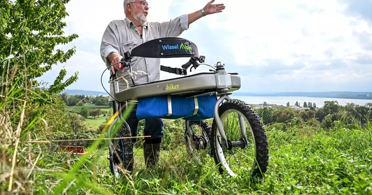 Wanderfreudiger 92-Jähriger erfand Turbo-Rollator für Wald und Berge | Tiroler Tageszeitung Online