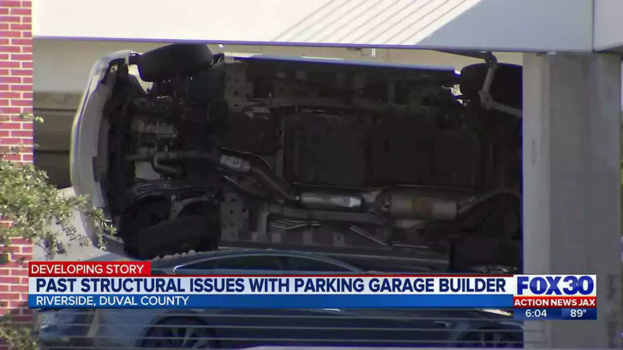 Riverside parking garage builder involved in previous garage collapse