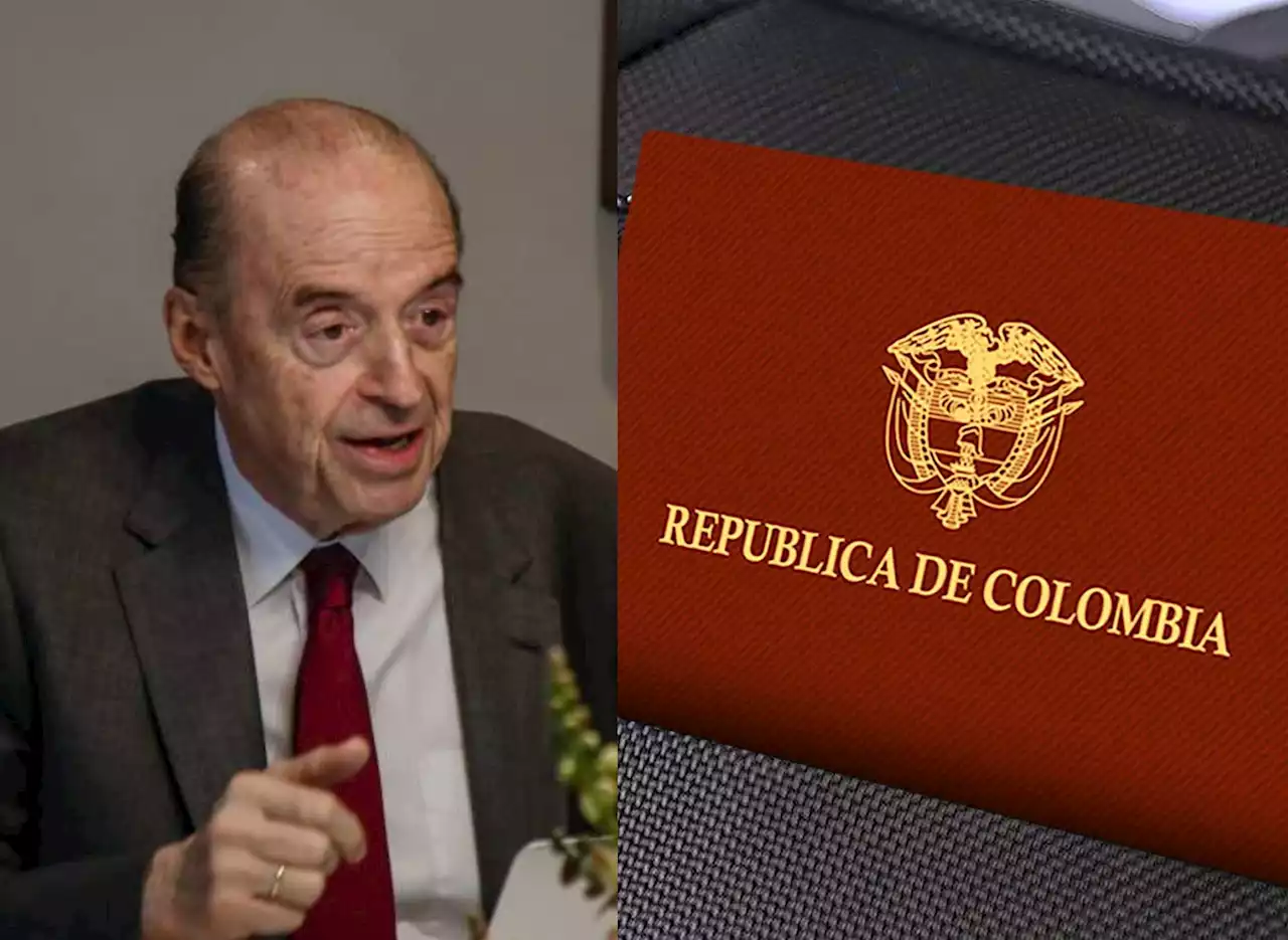 Canciller Leyva declaró desierta la licitación para expedición de pasaportes en Colombia