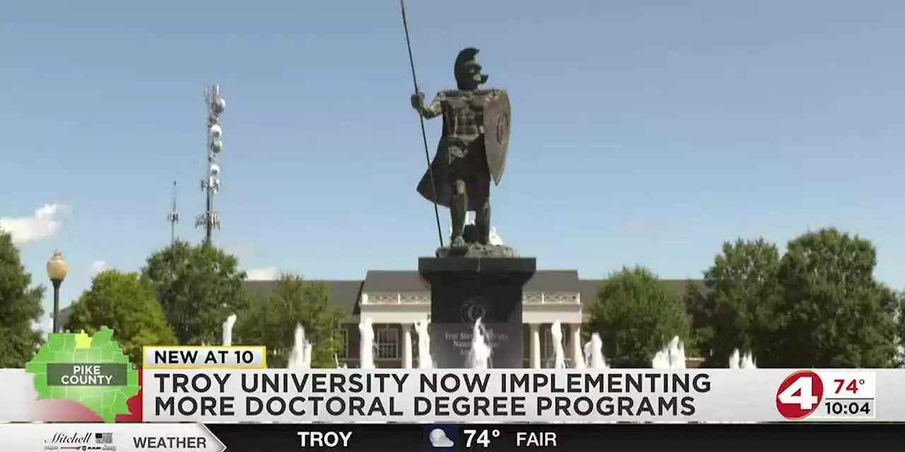 Troy University now implementing more doctoral degree programs