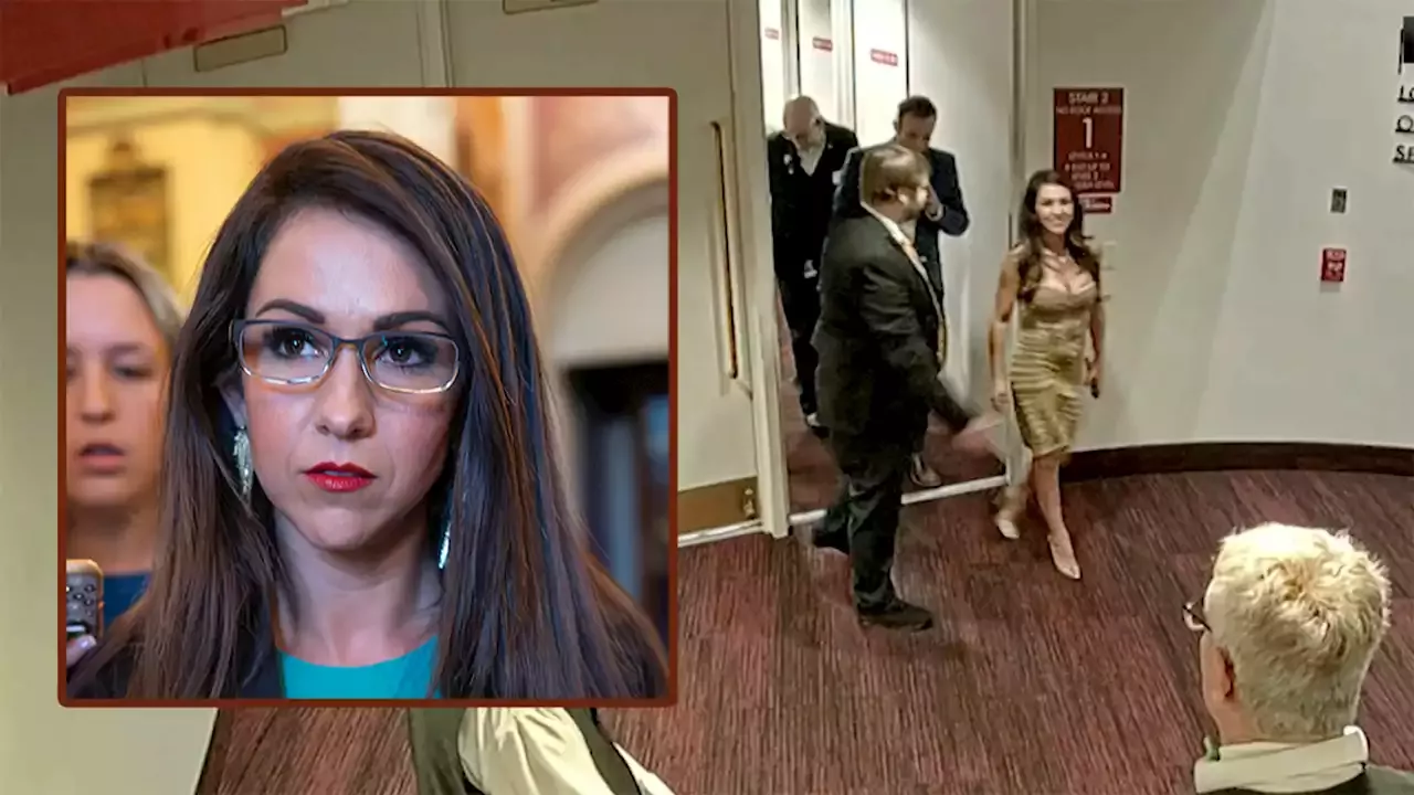 Rep Lauren Boebert Kicked Out Of A Beetlejuice Show In Denver Security Footage Shows 9381