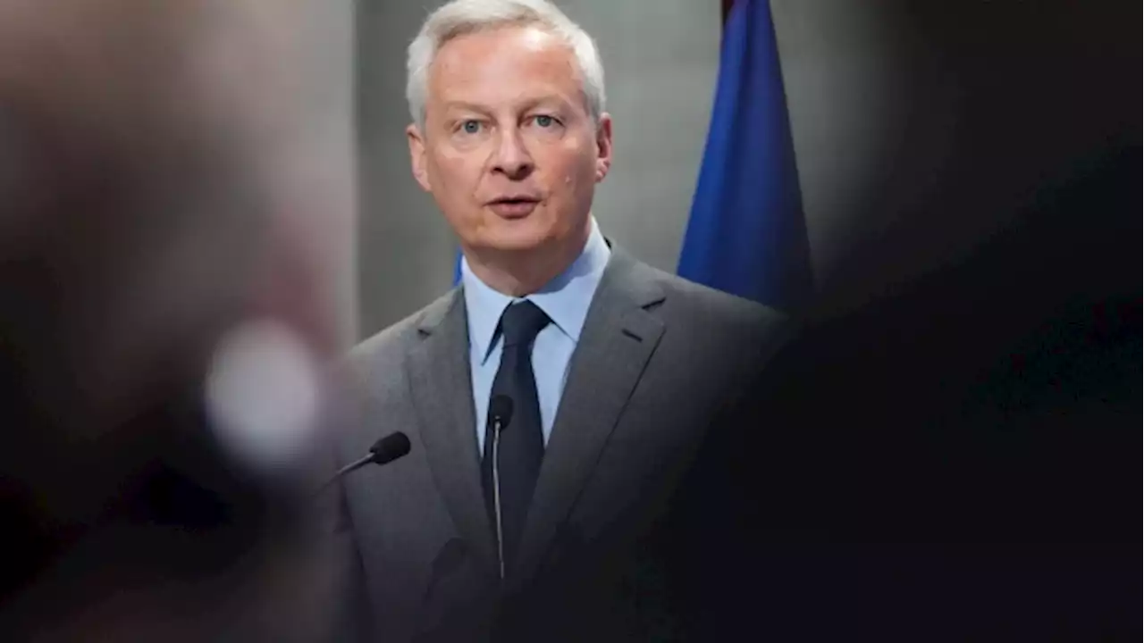 ECB Shouldn’t Raise Rates Further, French Finance Minister Le Maire Says