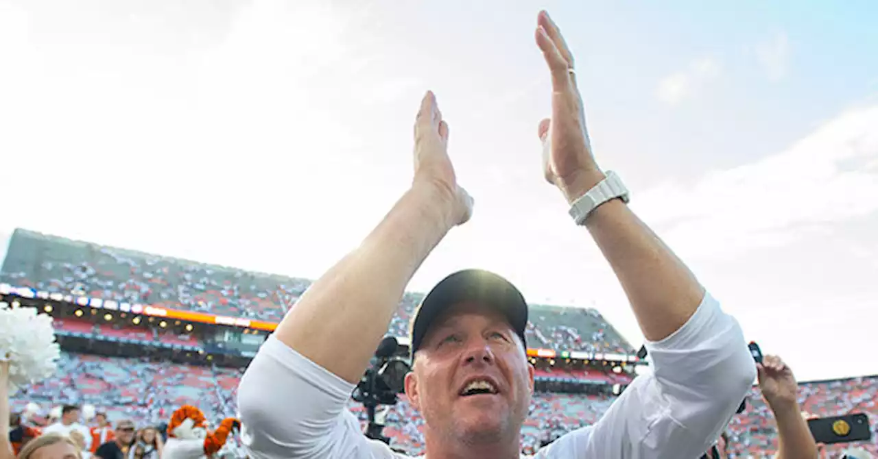 Auburn Coach Hugh Freeze Baptizes Freshman Safety Sylvester Smith During Mass Worship Event