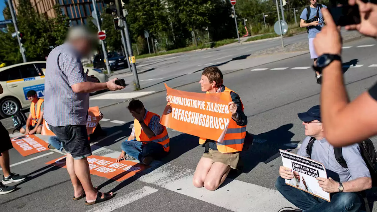 „Anti-Klima-Kleber“ verpasst Aktivisten saftige Ohrfeige - Klima-Klatscher kommt aus der Region