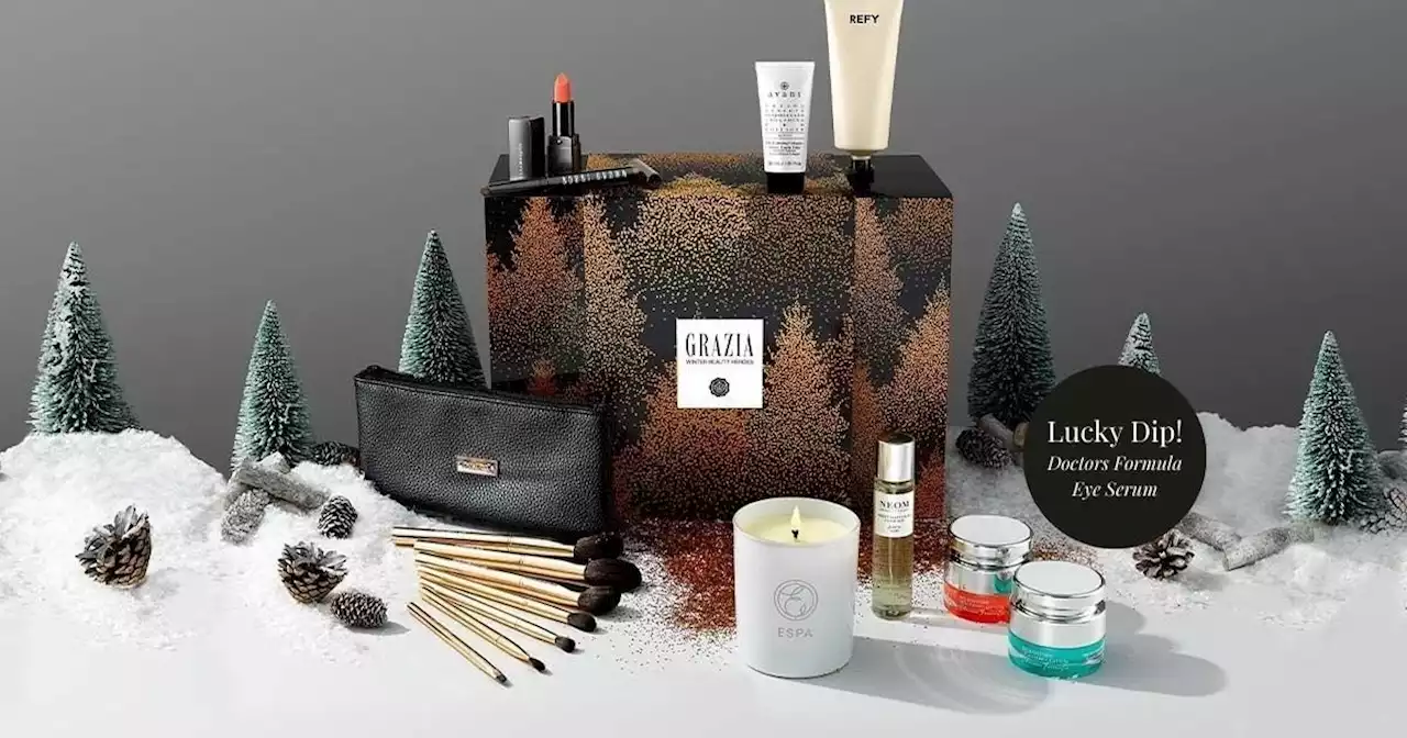 Glossybox Grazia beauty box filled with £300 premium products slashed to £40