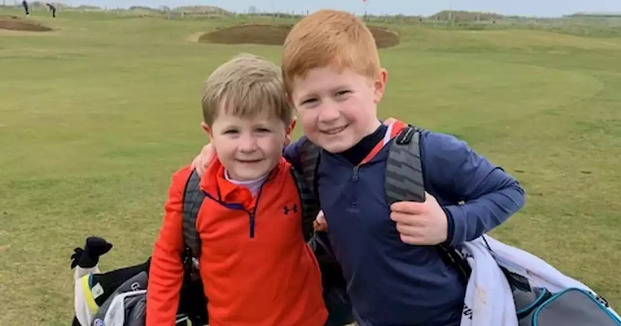 Young Paisley brothers will take on world's best golfers after winning UK event