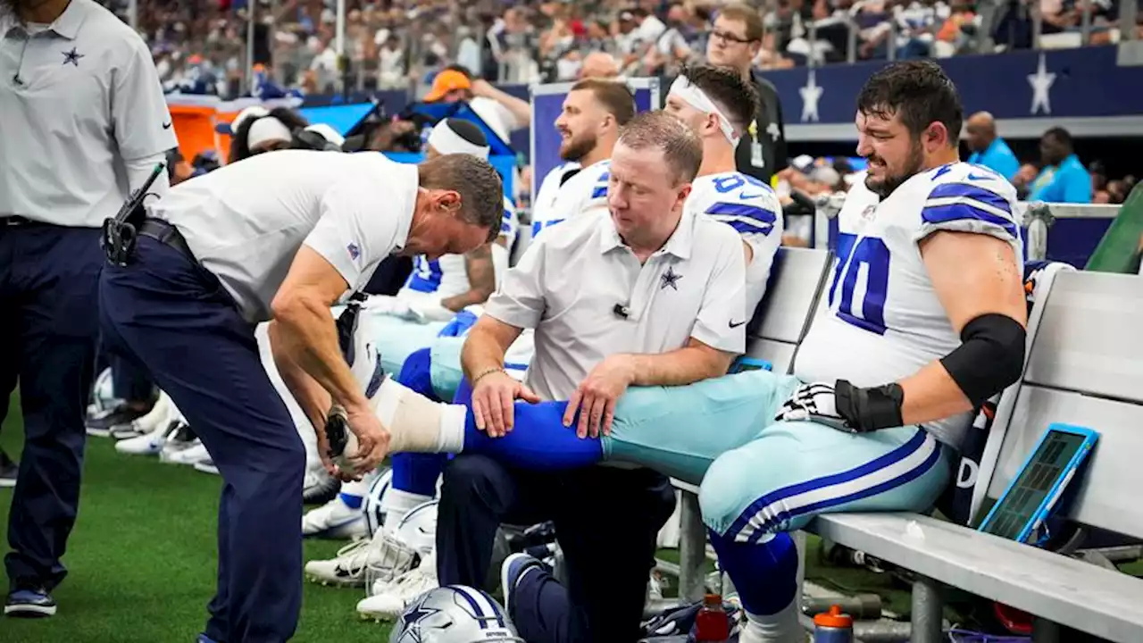 Cowboys All-Pro guard Zack Martin listed on injury report with groin injury