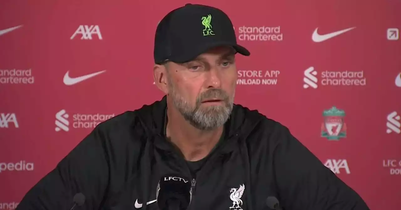 Jurgen Klopp press conference LIVE - Nunez and Alexander-Arnold injury latest