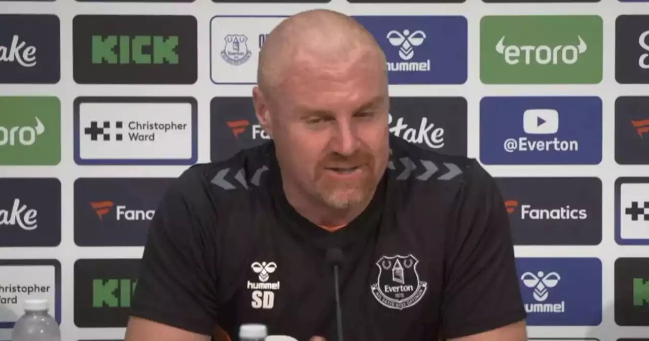 Sean Dyche reacts to 777 Partners agreeing deal to buy Everton