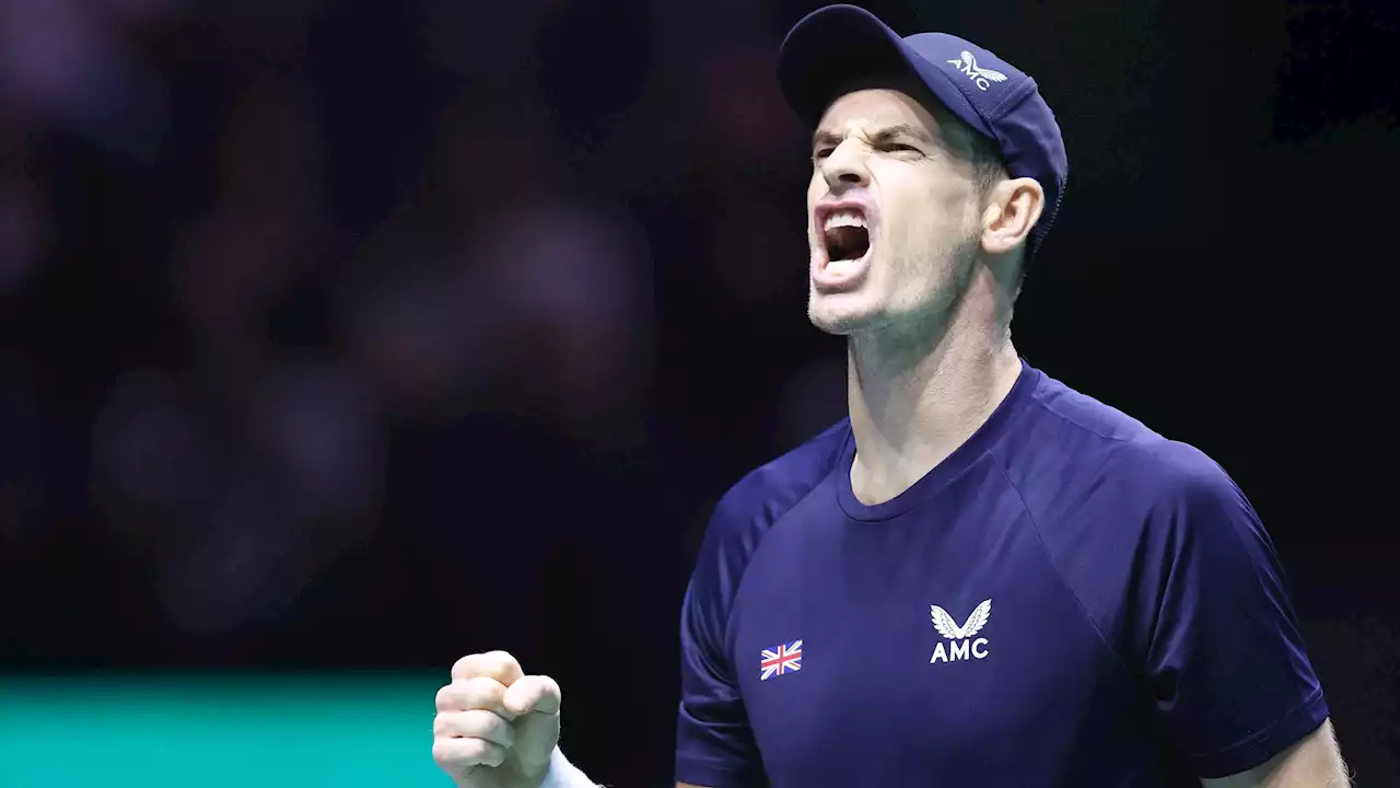 Coupe Davis 2023 : Andy Murray renverse Leandro Riedi (6-7, 6-4, 6-4) pour mettre la Grande-Bretagne devant la Suisse