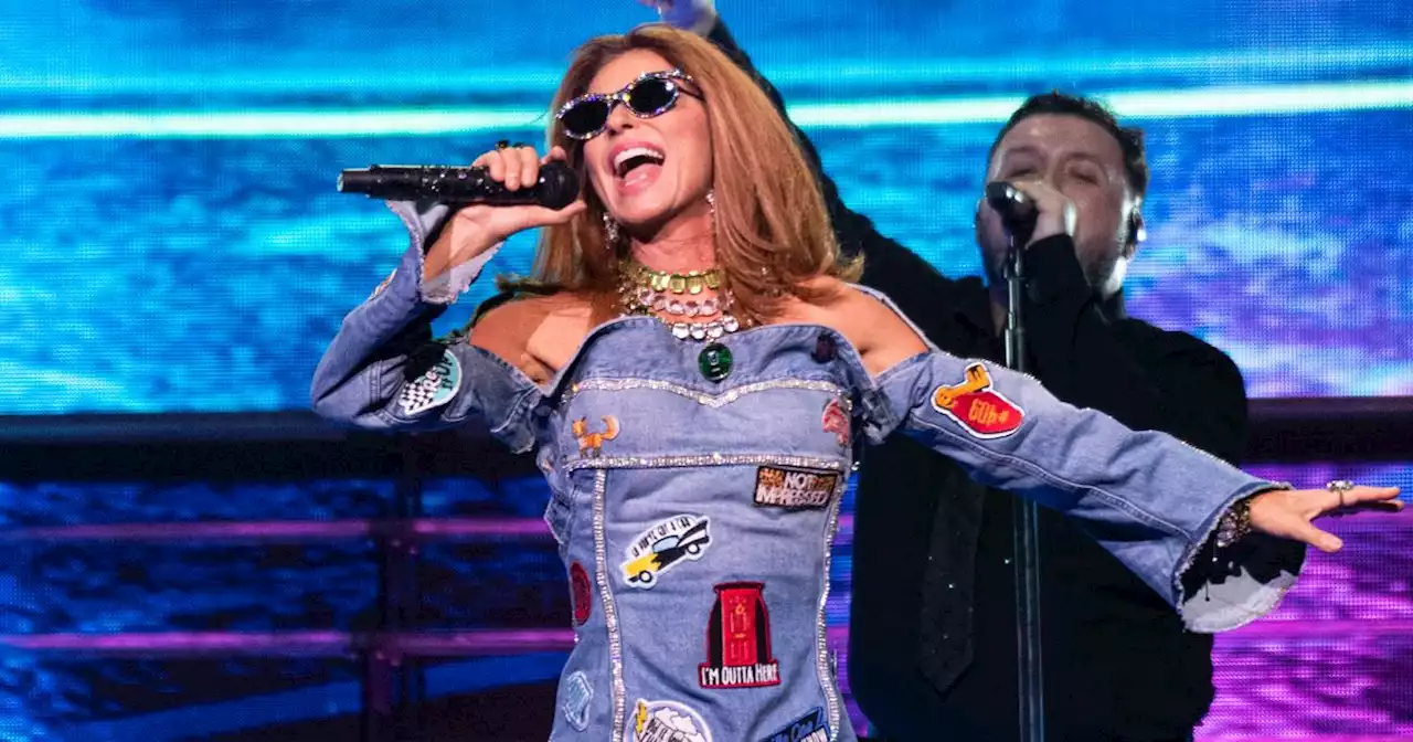 Glasgow fan 'starstruck' as he joins Shania Twain on stage to perform hit song