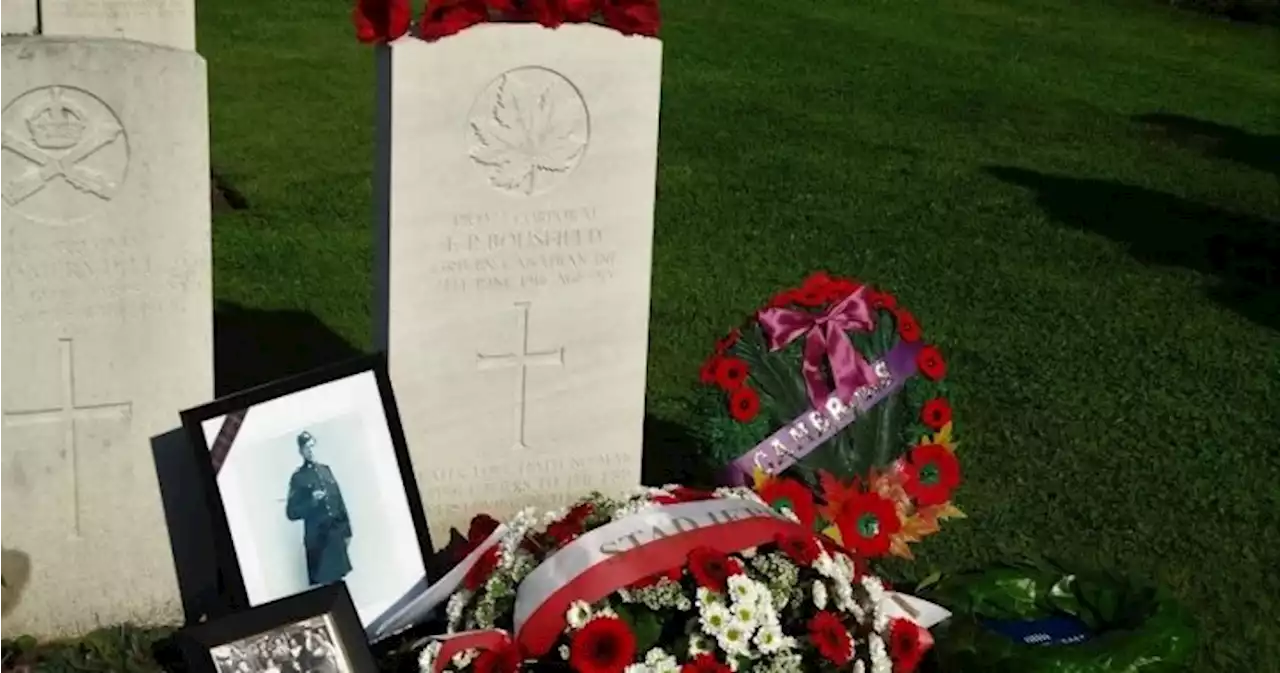 Ceremony rededicates resting site of Winnipeg soldier killed in First World War