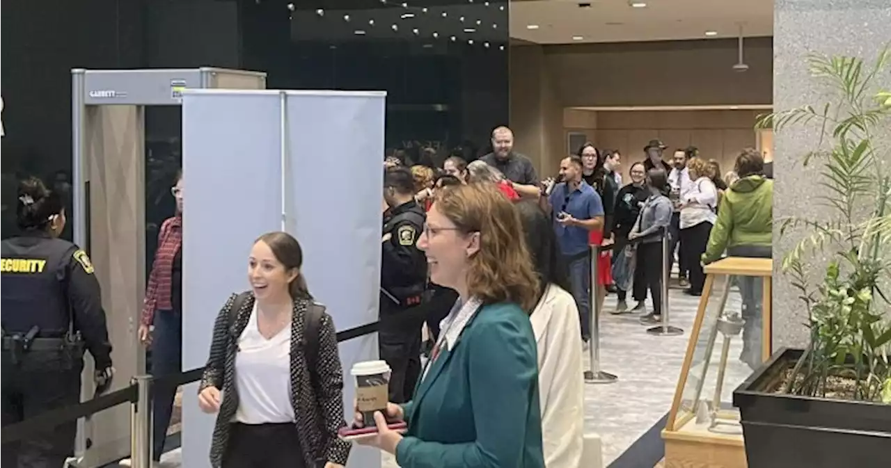 ‘Home is here’: Hundreds seek to be heard about housing at Calgary city hall